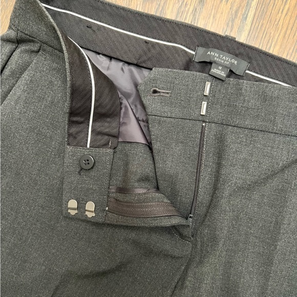 Ann Taylor Charcoal Devin Pant - Picture 7 of 8